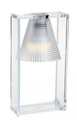 Light-Air Tischlampe durchsichtig Kartell